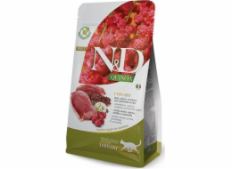 N&D QUINOA CAT Urinary Duck & Cranberry 5kg granule pro kočky