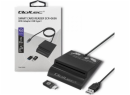 Inteligentní čtečka čipových karet ID SCR-0636 | USB Type-C