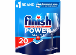 FINISH POWER ALL-IN-1 FRESH - Dishwasher tablets x 20