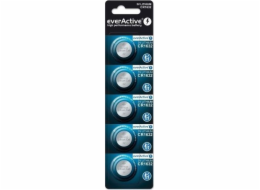 Miniaturní lithiová baterie everActive CR1632 v blistru po 5 kusech