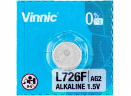 Alkaline mini battery Vinnic G2 / AG2 / L726 / LR59 10 pcs.