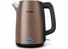 Philips Viva Collection HD9355/92 elektrická konvice 1,7 l 2060 W Černá, Měděná