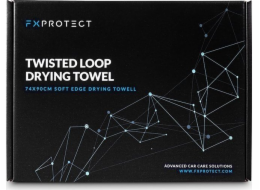 FX Protect TWISTED LOOP DRYING TOWEL 74x90cm - car drying towel in an exclusive box