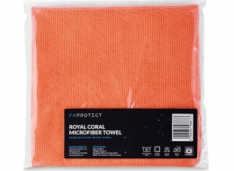 FX Protect ROYAL CORAL 40x40cm 320gsm - edgeless microfiber  pearl weave  for lapping coatings/pastes/interior cleaning