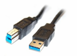 PREMIUMCORD Kabel USB3.0 propojovací A-B, Super-speed 5Gbps, 2m