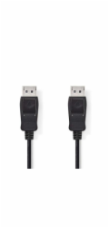 NEDIS kabel DisplayPort/ DisplayPort zástrčka - DisplayPort zástrčka/ černý/ blistr/ 2m