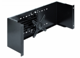 Delock - Alarm monitoru - montáž do racku - černá - 4U - 19"