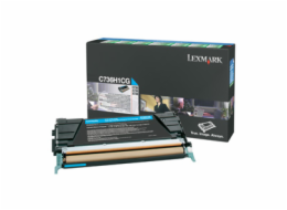 Lexmark&nbsp;C736,&nbsp;X736,&nbsp;X738&nbsp;Cyan&nbsp;High&nbsp;Yield&nbsp;Return&nbsp;Programme&nbsp;Toner&nbsp;Cartridge&nbsp;(10K)