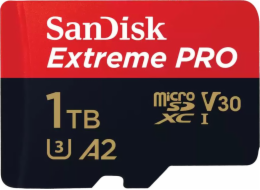 SanDisk microSDXC            1TB Extreme Pro A2 C10 V30 UHS-I U3