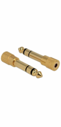 Delock&nbsp;adaptér&nbsp;stereo&nbsp;jack&nbsp;6,35&nbsp;mm&nbsp;samec&nbsp;na&nbsp;stereo&nbsp;jack&nbsp;3,5&nbsp;mm&nbsp;samice