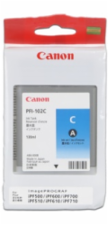 Canon 0896B001 - originální CANON INK PFI-102 CYAN iPF-500, 600, 700