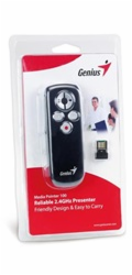 Genius Media Pointer 100 31090010100 GENIUS prezentér Wireless Media Pointer 100, USB