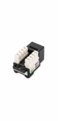 DIGITUS&nbsp;Keystone&nbsp;Jack&nbsp;CAT&nbsp;5e,&nbsp;nestíněný&nbsp;RJ45&nbsp;na&nbsp;LSA,&nbsp;barva&nbsp;černá