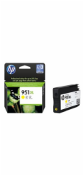 HP 951XL Yellow Ink Cart, 17 ml, CN048AE (1,500 pages)