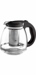 Lamart LT7027 Konvice na čaj VERRE 1,5 l, černá