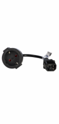 Akyga prodlužovací napájecí kabel CEE 7/4/C14 15cm 