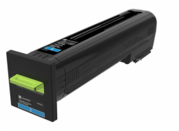 Lexmark - Azurová - originální - kazeta s barvivem LCCP, LRP - pro Lexmark CS820, CX820, CX825, CX860