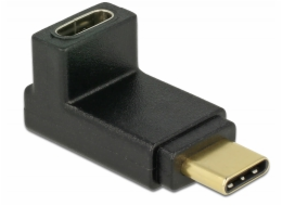 DeLOCK USB 3.2 Gen 2 adaptér, USB-C samec > USB-C samice 90°
