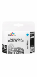 Ink. kazeta TB kompat. s HP TBH-711CR CY