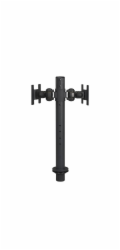 Neomounts FPMA-D050BLACK/Držák displeje/na stůl/10-30"/průchodka/VESA 100X100/nosn. 2x10kg/2 displeje/černý