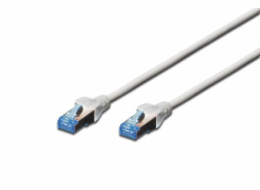 Digitus CAT 5e F-UTP patch cable, PVC AWG 26/7, length 5 m, color grey