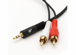 TB Touch Cable 3,5mm Mini Jack -2x RCA M/M 1,5m