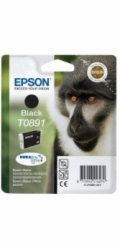 EPSON ink čer Stylus "Opice" S20/SX100/SX200/SX400 (T0891) - black