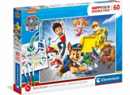 Puzzle 60 Double face Tlapková Patrola