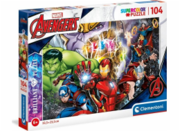 Puzzle 104 elementy Marvel