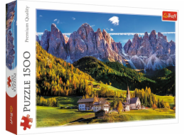 Trefl Puzzle 1500 Val di Funes Itálie 26163