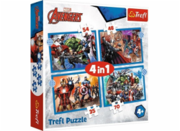 Puzzle 4v1 Brave Avengers