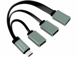 USB HUB LogiLink USB-C, 3 porty