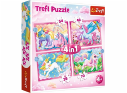 Puzzle 4v1 Jednorožci a magie