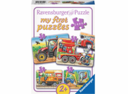 Puzzle 2-4-6-8 dílků V práci
