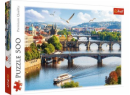 Puzzle 500 dílků Praha Česká republika