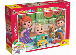 Oboustranné puzzle 24 prvků Cocomelon