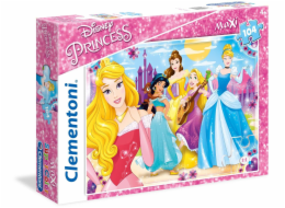 Puzzle 104 prvků Maxi Super Color Princess