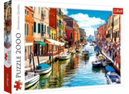 Trefl Ostrov Murano Benátky 2000 dílků Puzzle 