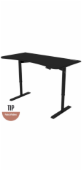 AROZZI herní stůl ARENA MOTO/ motorizovaný/ nastavení výšky 72 - 118 cm/ černý
