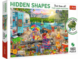 Puzzle Hidden Shapes Výlet v obytném voze