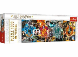 Puzzle 1000 dílků Čtyři domy v Bradavicích Harry Potter