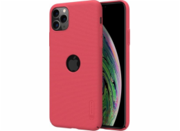 Pouzdro Super Frosted Shield Apple iPhone 11 Pro Max (s výřezem loga) světle červené