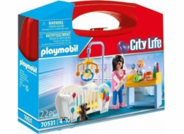 Playmobil Set City Life 70531 Crate Dětský pokoj