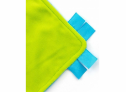 Zelená plyšová deka