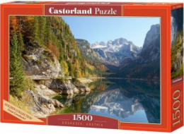 Puzzle 1500 Gosausee, Rakousko CASTOR
