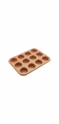 Lamart LT3092 Forma na 12 muffinů COPPER, 35,5 x 26,5 cm