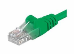 PremiumCord Patch kabel UTP RJ45-RJ45 CAT6 0.5m zelená