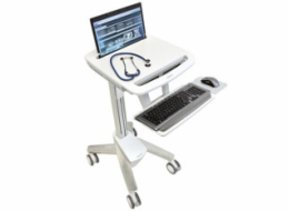 ERGOTRON StyleView® EMR Laptop Cart, SV40, Pojízdný multifunkční stojan na NTB, LCD, klávesnici, myš