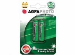 AgfaPhoto přednabité baterie AA, 1.2V 2100mAh, 2ks 