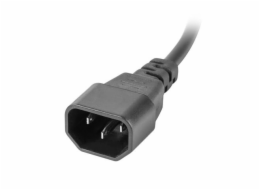 LANBERG NAPÁJECÍ DISTRIBUČNÍ JEDNOTKA (PDU) 19"  1U 10A 2M 7X SCHUKO ZÁSUVKY ČERNÁ C14